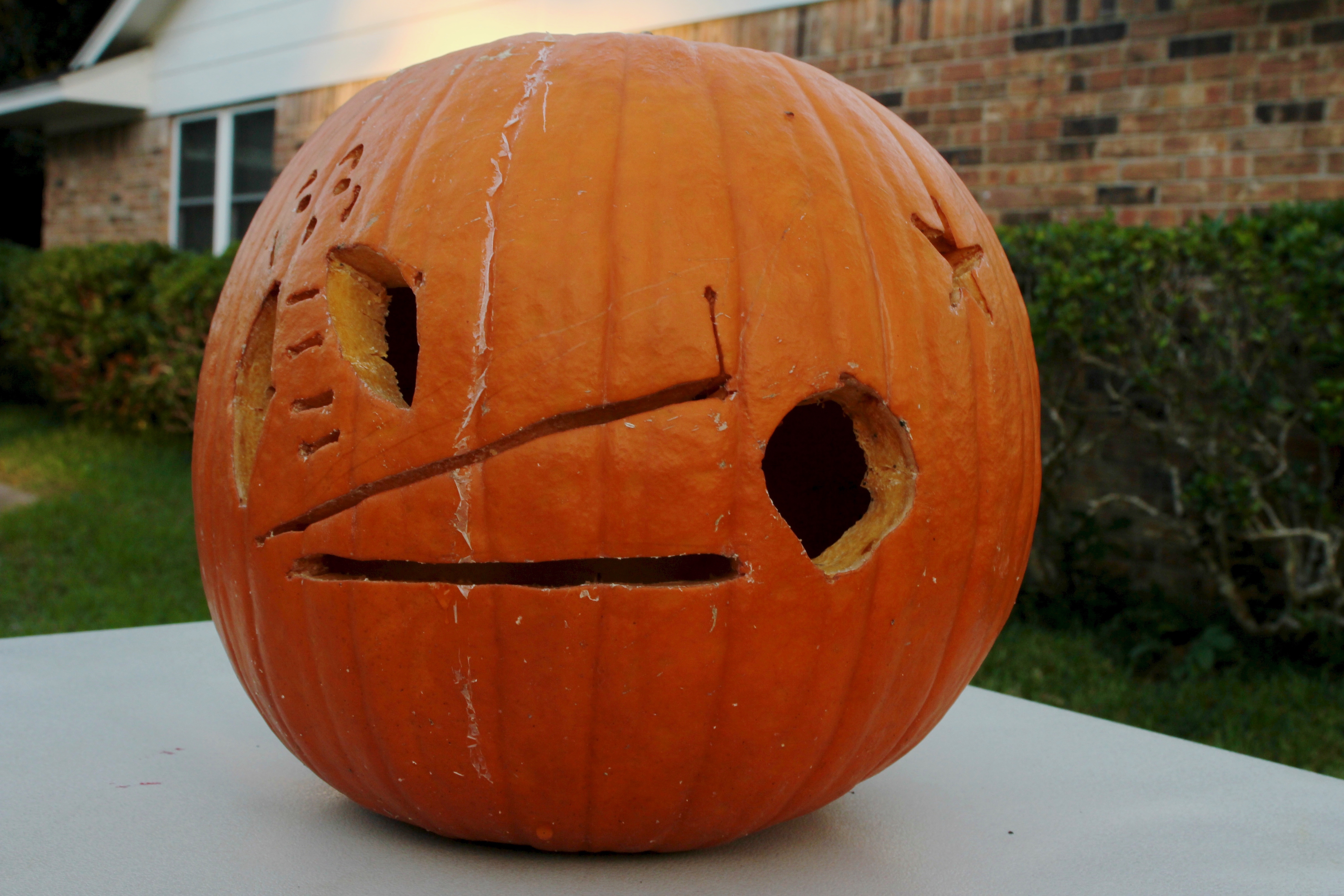 HalloweenTelescopePumpkin 20191031