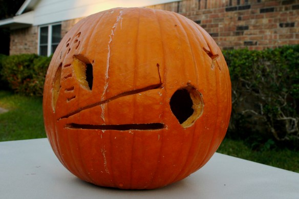 HalloweenTelescopePumpkin 20191031